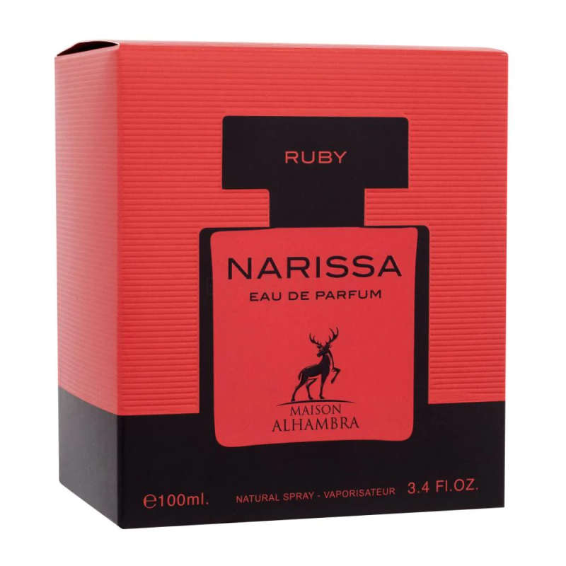 Alhambra Narissa Ruby 100 ml Eau De Parfum Sweet scent
