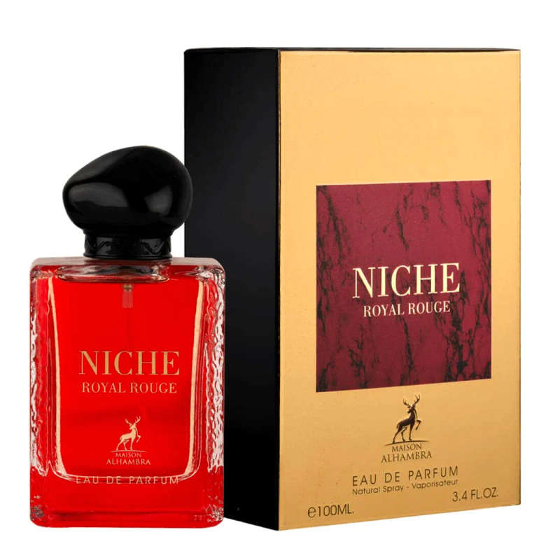 Alhambra Niche Royal Rouge 100 ml Eau De Parfum Floral scent