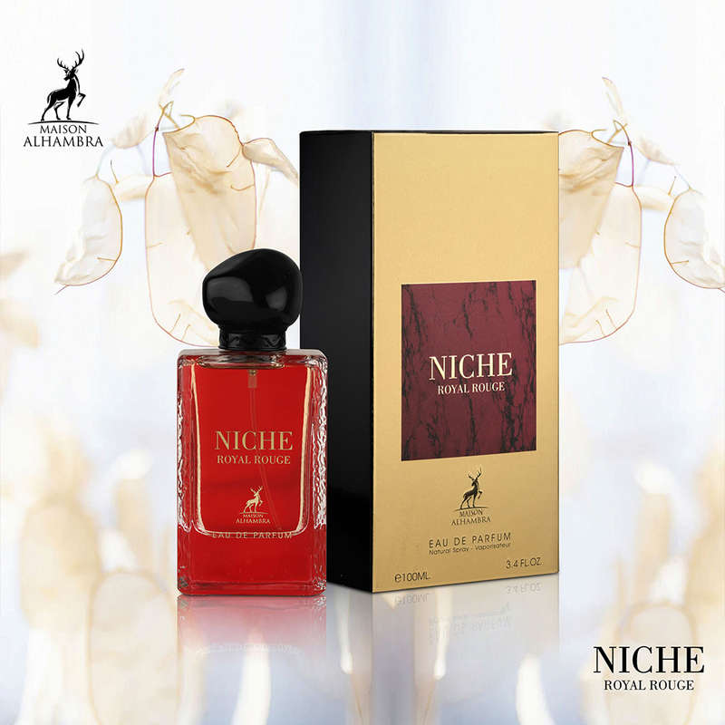 Alhambra Niche Royal Rouge 100 ml Eau De Parfum Floral scent