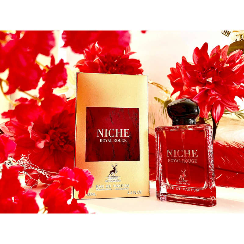 Alhambra Niche Royal Rouge 100 ml Eau De Parfum Floral scent