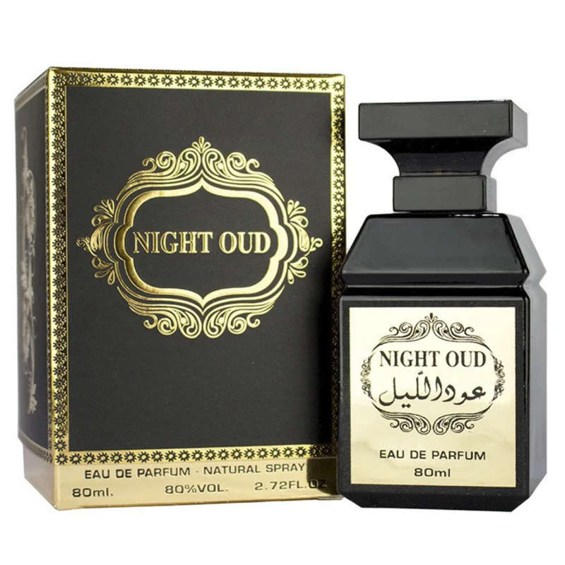 Fragrance World Night Oud 80 ml Eau De Parfum Oud scent