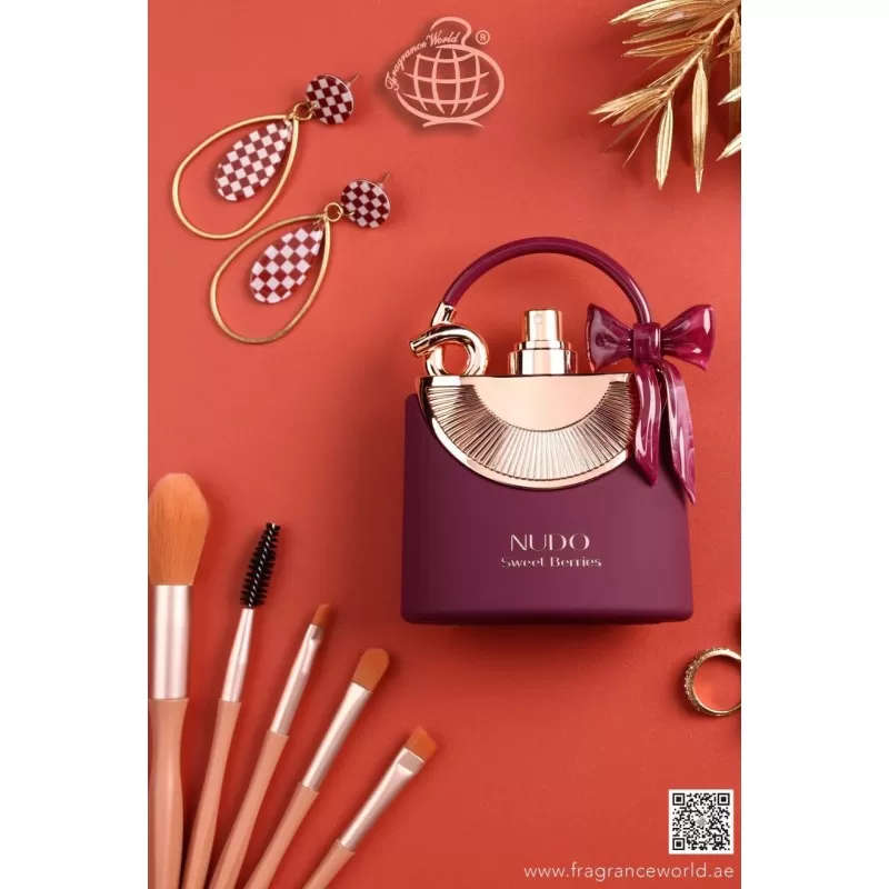 Fragrance World NUDO Sweet Berries 100 ml Eau De Parfum Sweet scent