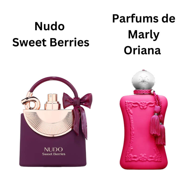 Fragrance World NUDO Sweet Berries 100 ml Eau De Parfum Sweet scent