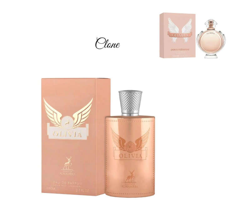 Alhambra Olivia 80 ml Eau De Parfum Sweet scent