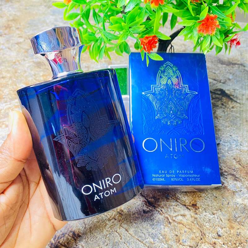 Fragrance World Oniro Atom 100 ml Eau De Parfum Aromatic Fougere scent