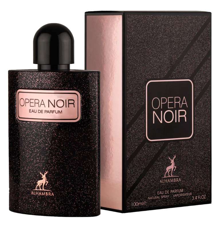 Alhambra Opera Noir 100 ml Eau De Parfum Sweet scent