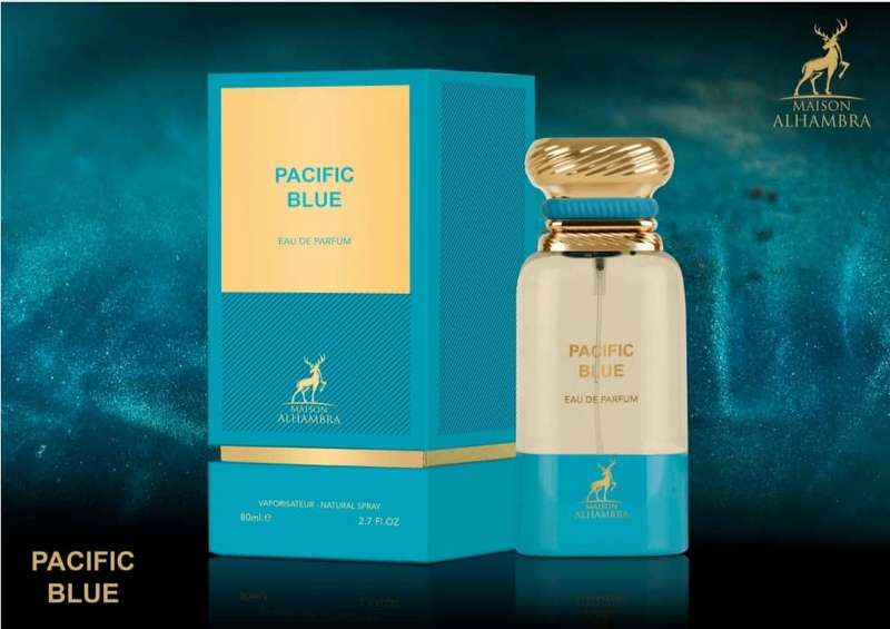 Alhambra Pacific Blue 80 ml Eau De Parfum Fresh scent