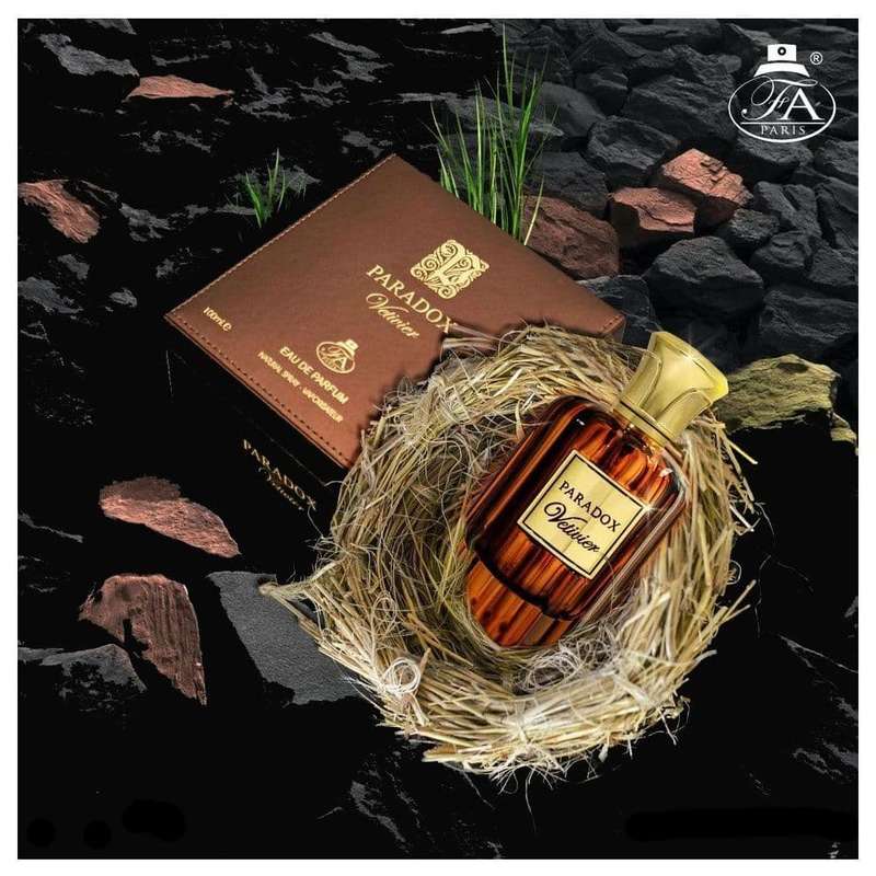 Fragrance World Paradox Vetiver 100 ml Eau De Parfum Woody scent