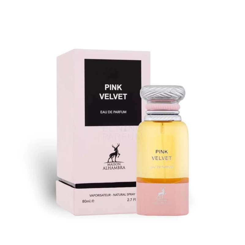 Alhambra Pink Velvet 80 ml Eau De Parfum Spicy scent