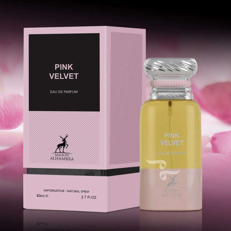 Alhambra Pink Velvet 80 ml Eau De Parfum Spicy scent