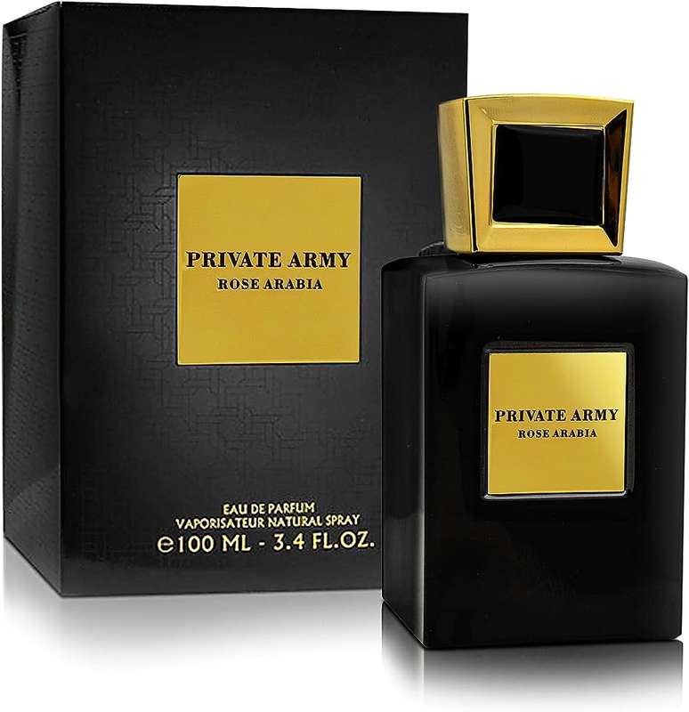 Fragrance World Private Army Rose Arabia100 ml Eau De Parfum Oud scent