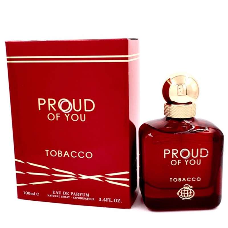 Fragrance World Proud Of You Tobacco 100 ml Eau De Parfum Tobacco scent