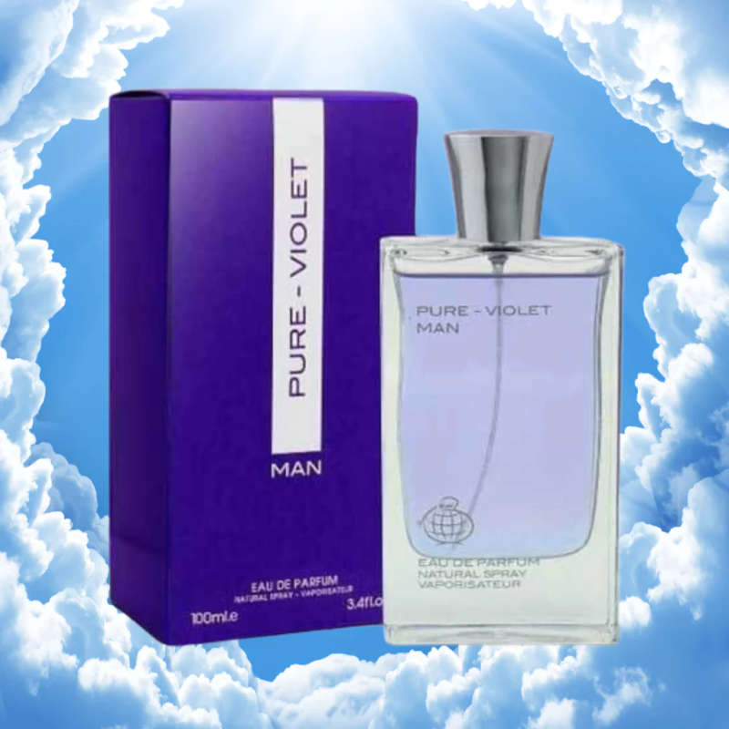 Fragrance World Pure Violet Man 100 ml Eau De Parfum Spicy scent