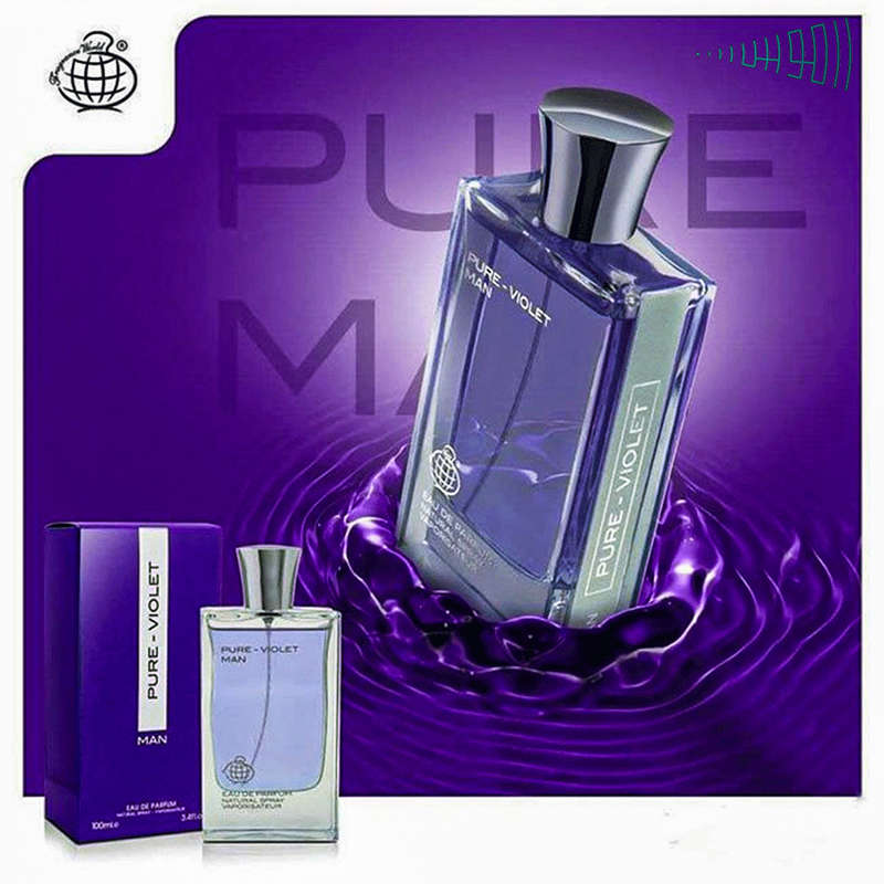 Fragrance World Pure Violet Man 100 ml Eau De Parfum Spicy scent