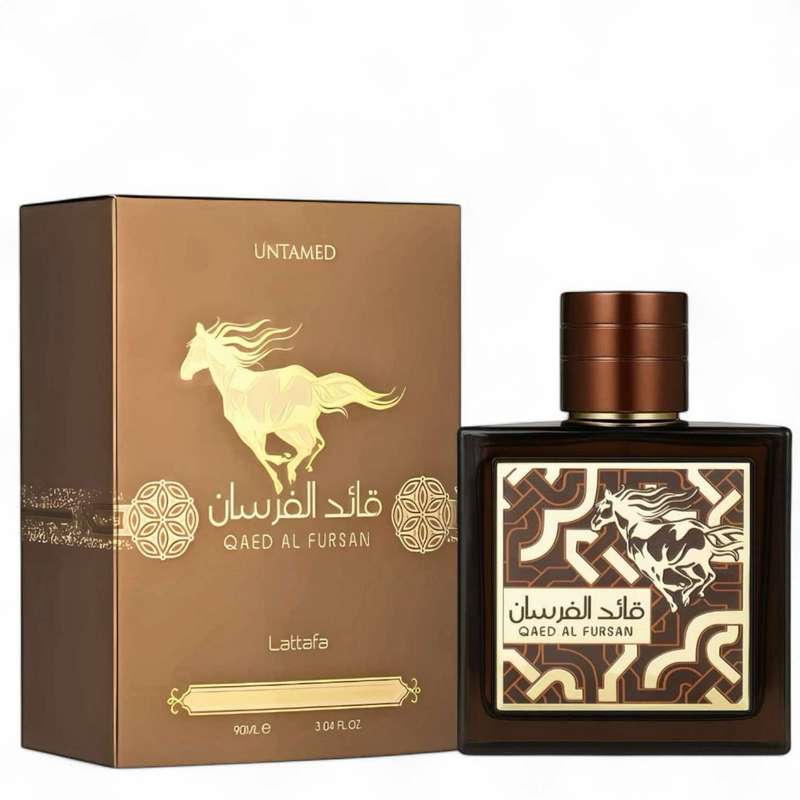 Lattafa Qaed Al Fursan Untamed 90 ml Eau De Parfum Amber scent