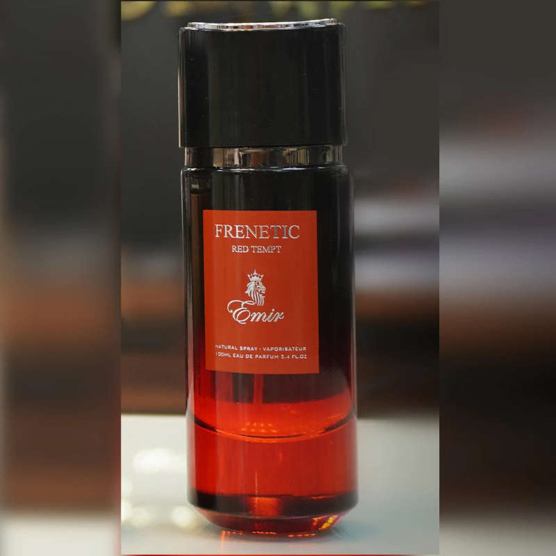 Paris Corner Emir Frenetic Red Tempt 80 ml Eau De Parfum Spicy scent