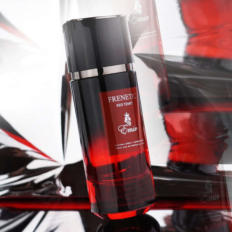 Paris Corner Emir Frenetic Red Tempt 80 ml Eau De Parfum Spicy scent