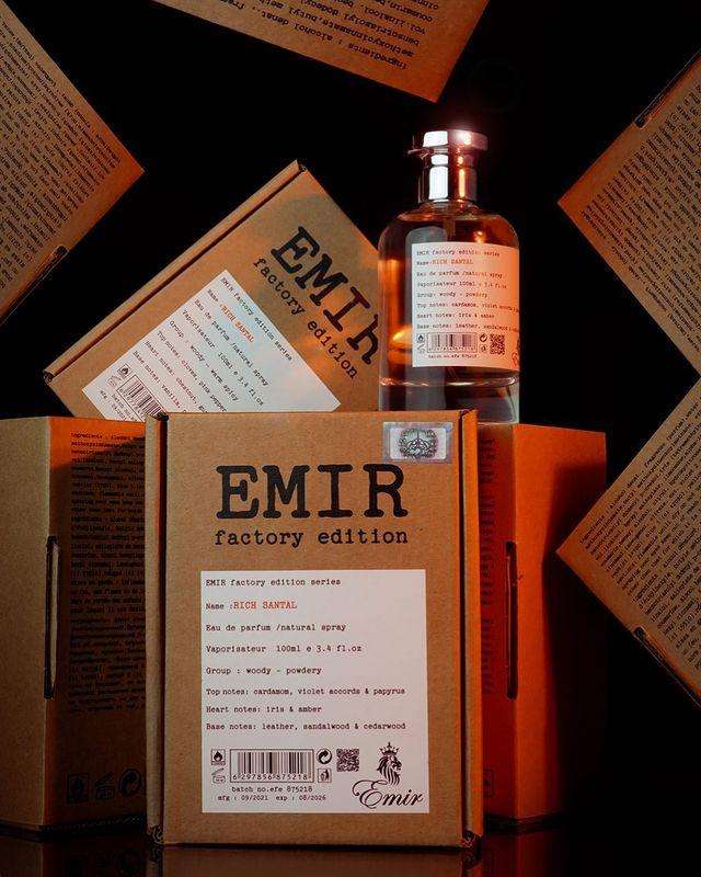 Paris Corner Emir Rich Santal 100 ml Eau De Parfum Fresh scent