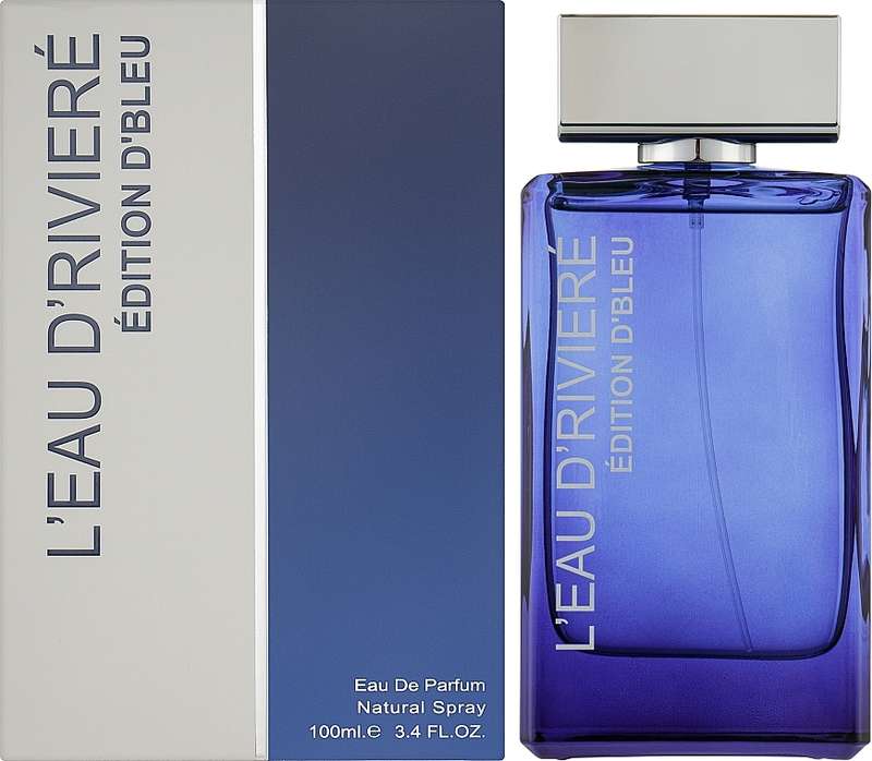 Fragrance World L'Eau D'Riviere Edition Blue 100 ml Eau De Parfum Fresh scent
