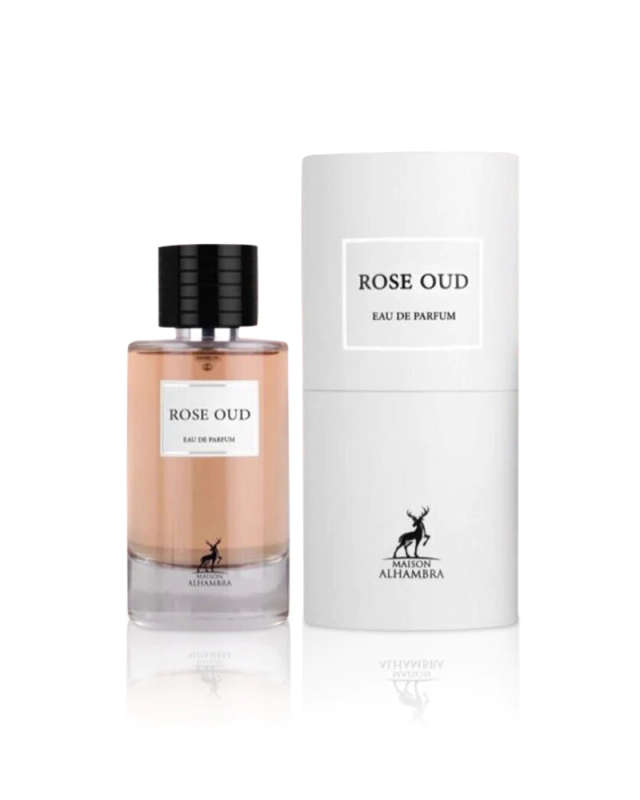 Alhambra Rose Oud 100 ml Eau De Parfum Oud scent