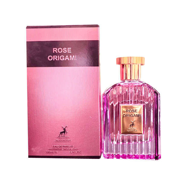 Alhambra Rose Origami 100 ml Eau De Parfum Floral scent