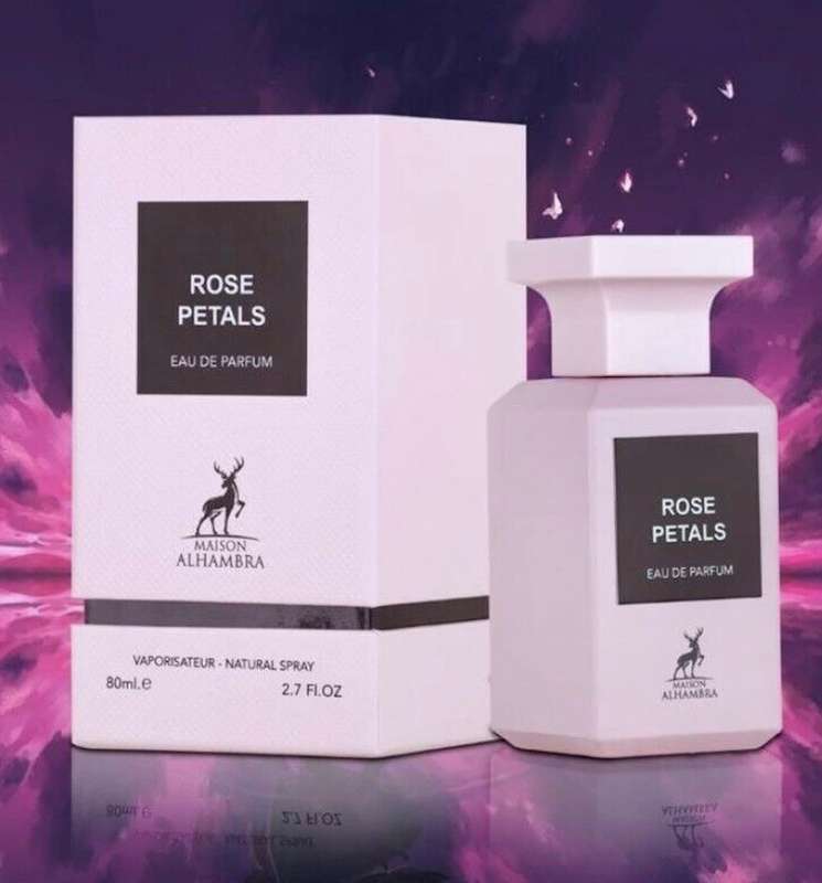 Alhambra Rose Petals 80 ml Eau De Parfum Spicy scent