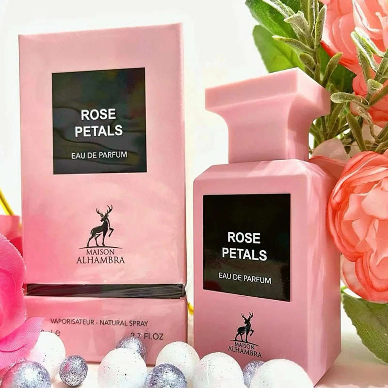 Alhambra Rose Petals 80 ml Eau De Parfum Spicy scent