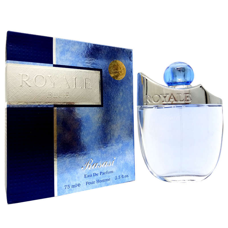 Rasasi Royale Blue 75 ml Eau De Parfum Fresh scent