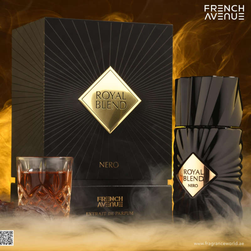 French Avenue Royal Blend Nero 100 ml Eau De Parfum Sweet Spicy scent