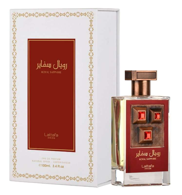 Lattafa Royal Sapphire 100 ml Eau De Parfum Fresh Amber scent