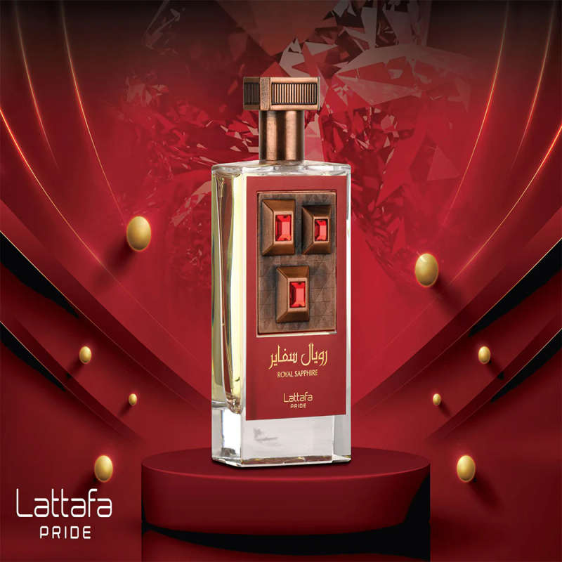Lattafa Royal Sapphire 100 ml Eau De Parfum Fresh Amber scent