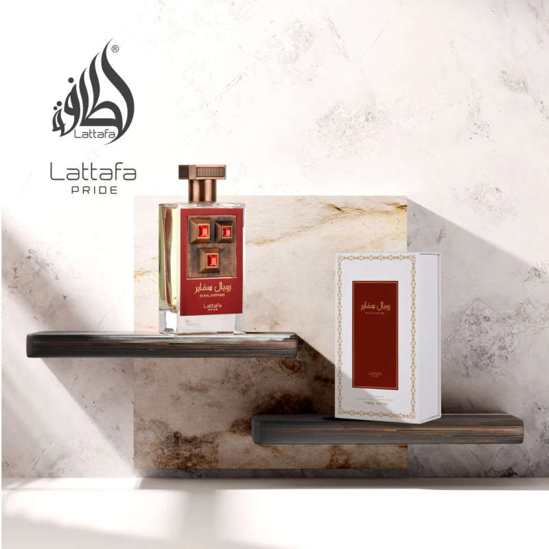 Lattafa Royal Sapphire 100 ml Eau De Parfum Fresh Amber scent