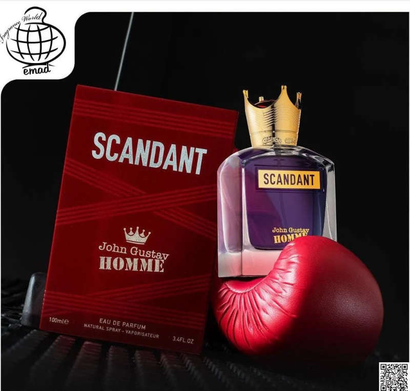 Fragrance World Scandant John Gustav Homme 100 ml Eau De Parfum Fresh Woody scent