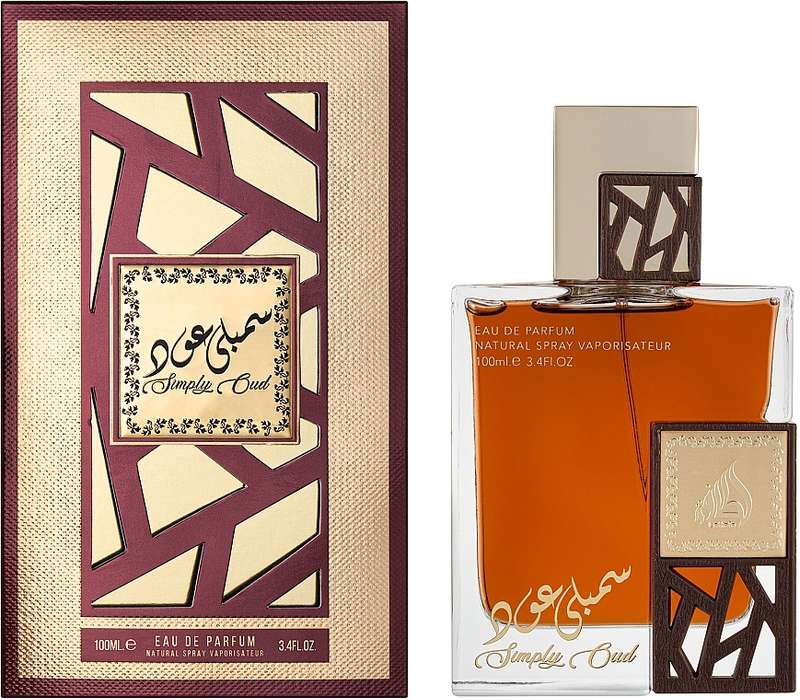 Lattafa Simply Oud 100 ml Eau De Parfum Oud scent
