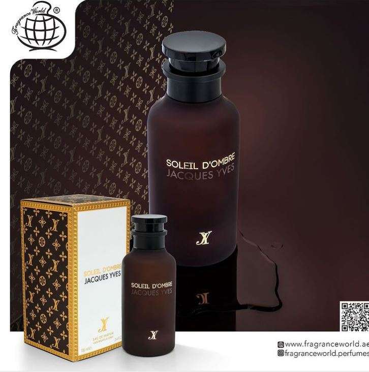 Fragrance World Soleil D'ombre Jacques Yves 100 ml Eau De Parfum Oud scent