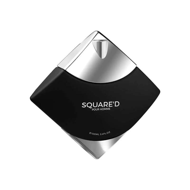 Mirada Square'd Pour Homme 100 ml Eau De Parfum Leather Oud scent