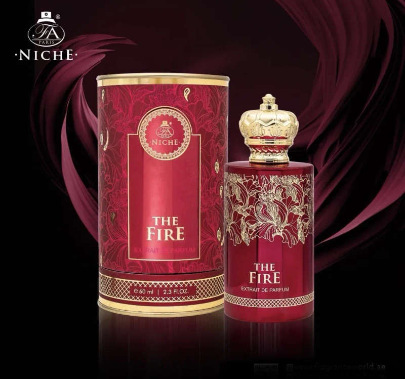 Fragrance World Niche The Fire 60 ml Eau De Parfum Amber scent