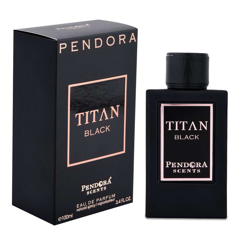 100 Ml Pendora Scent De Parfum Black Spicy Eau Titan Scents