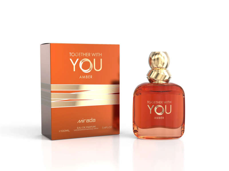 Mirada Together With You Amber 100 ml Eau De Parfum Sweet Amber scent