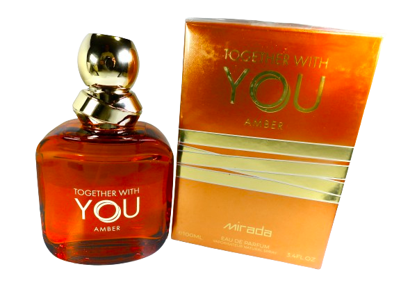 Mirada Together With You Amber 100 ml Eau De Parfum Sweet Amber scent