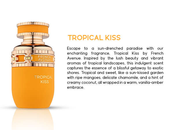 French Avenue Tropical Kiss 80 ml Eau De Parfum Sweet scent