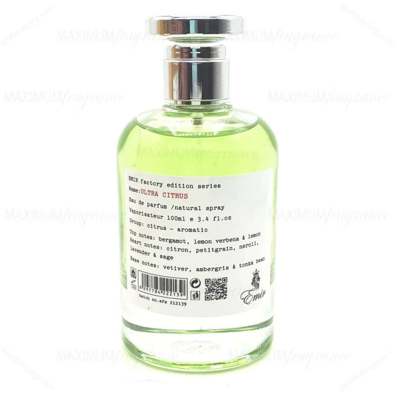 Paris Corner Emir Ultra Citrus 100 ml Eau De Parfum Fresh scent
