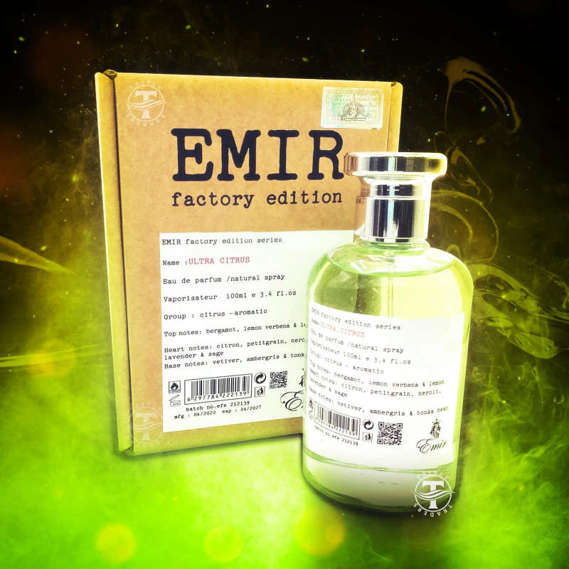 Paris Corner Emir Ultra Citrus 100 ml Eau De Parfum Fresh scent