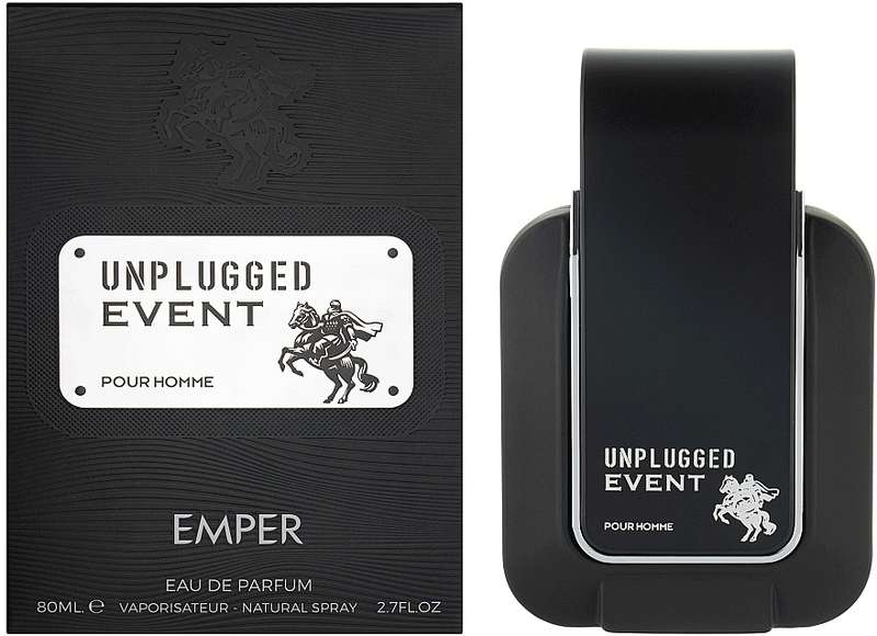 Emper Unplugged Event 80 ml Eau De Parfum Fresh Woody scent