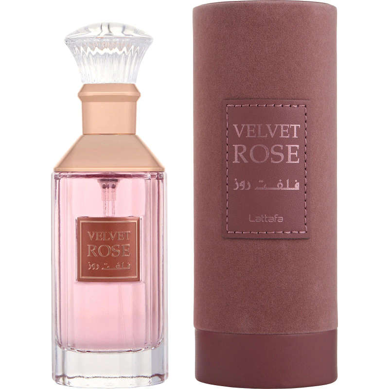 Lattafa Velvet Rose 100 ml Eau De Parfum Floral scent