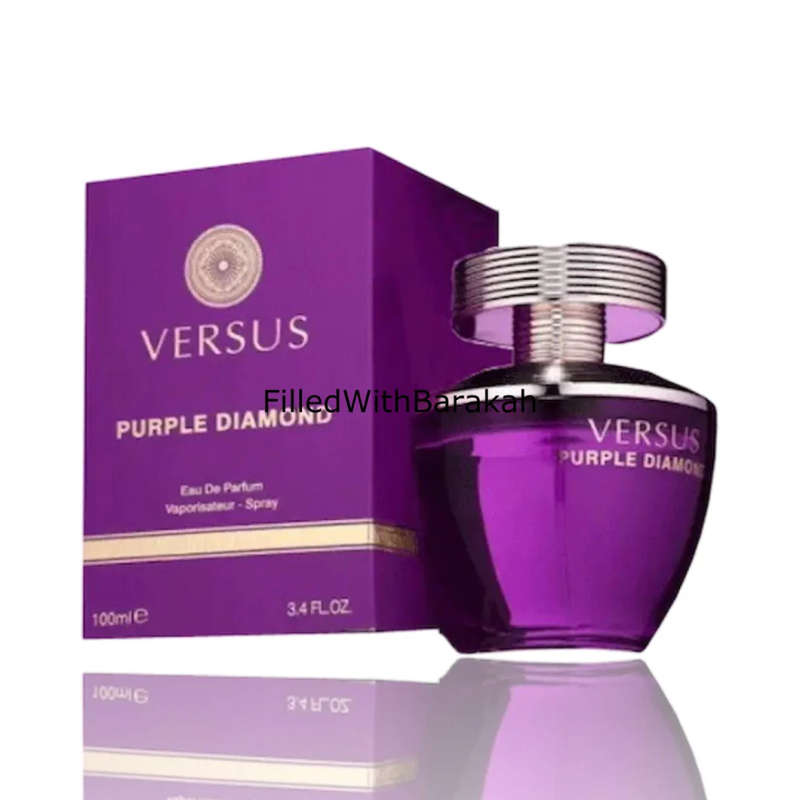 Fragrance World Versus Purple Diamond 100 ml Eau De Parfum Floral scent