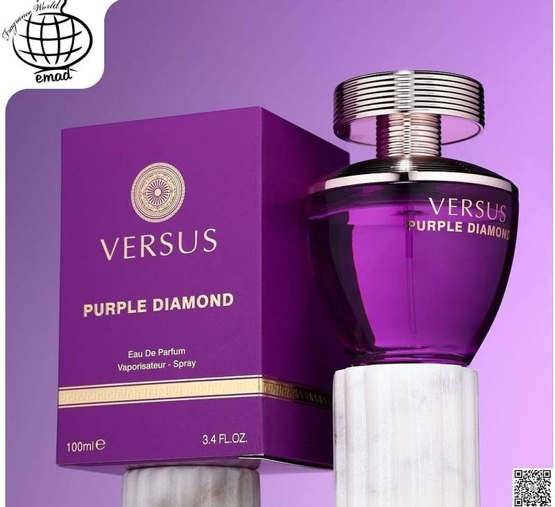 Fragrance World Versus Purple Diamond 100 ml Eau De Parfum Floral scent