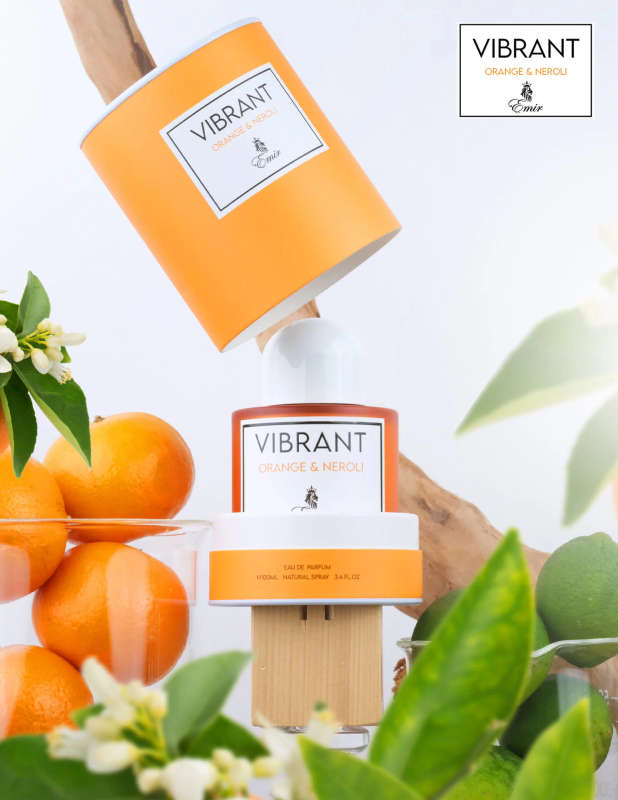 Paris Corner Emir Vibrant Orange & Neroli 100 ml Eau De Parfum Fresh scent
