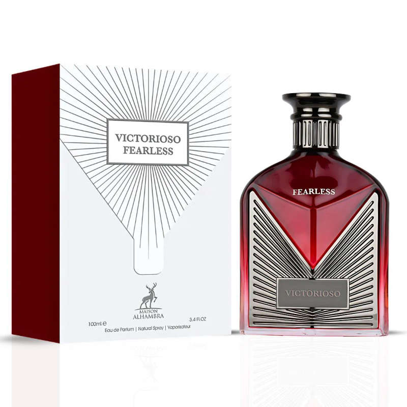 Alhambra Victorioso Fearless 100 ml Eau De Parfum Woody Fresh scent
