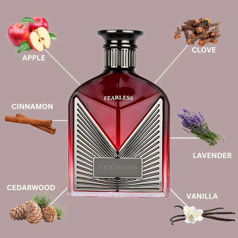 Alhambra Victorioso Fearless 100 ml Eau De Parfum Woody Fresh scent